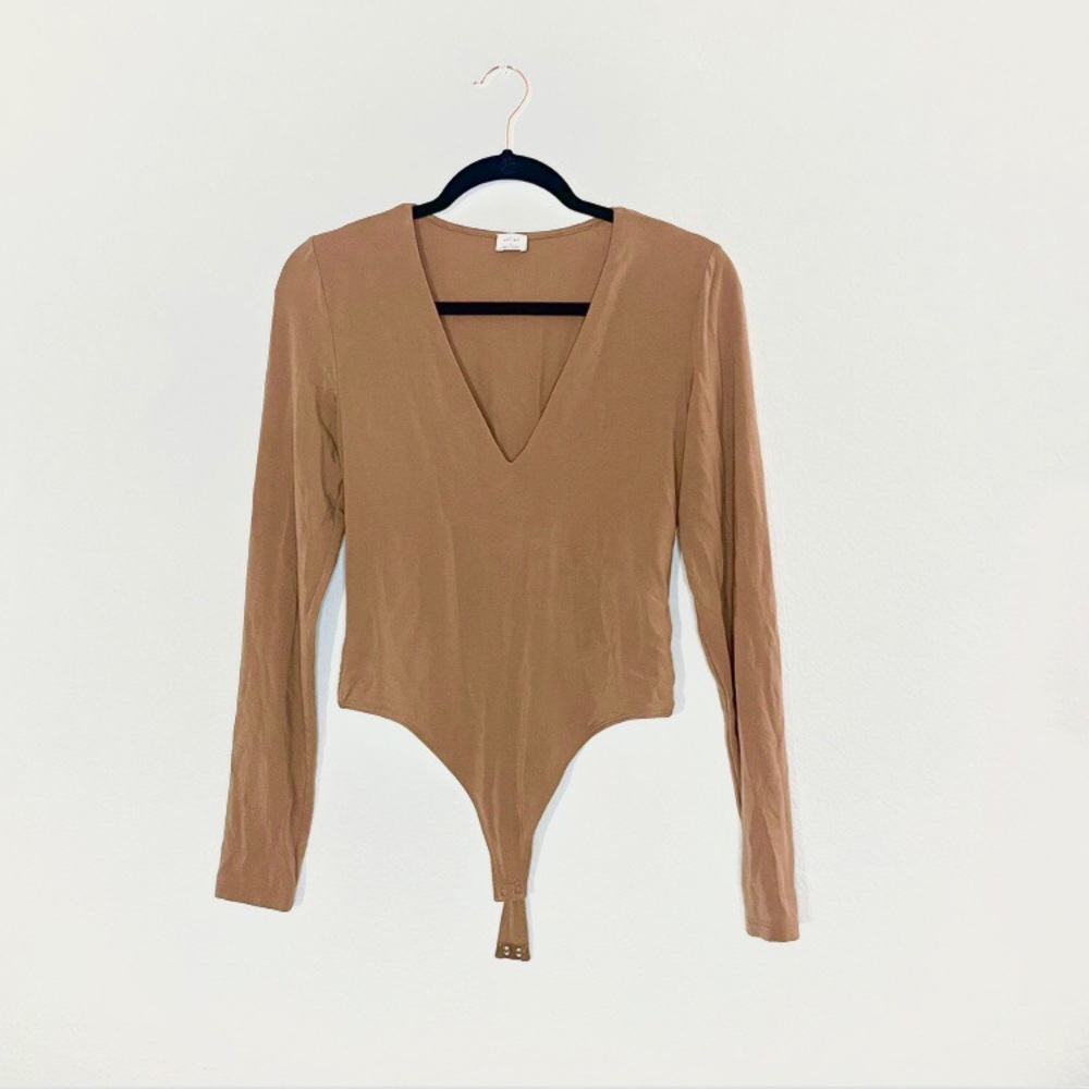 Wilfred Toulouse tencel bodysuit xs caramelized walnut